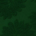 Dark Green Tone-on-Tone Leaf Jacquard, Polyester