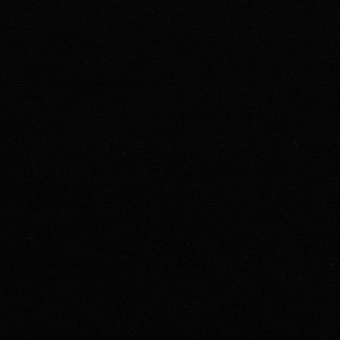 Polyester Viscose Stretch Scuba Knit Fabric, 530 gsm, 160 cm — Black