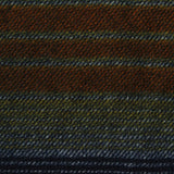 Rust Horizontal-Stripe Chunky Knit, Polyester