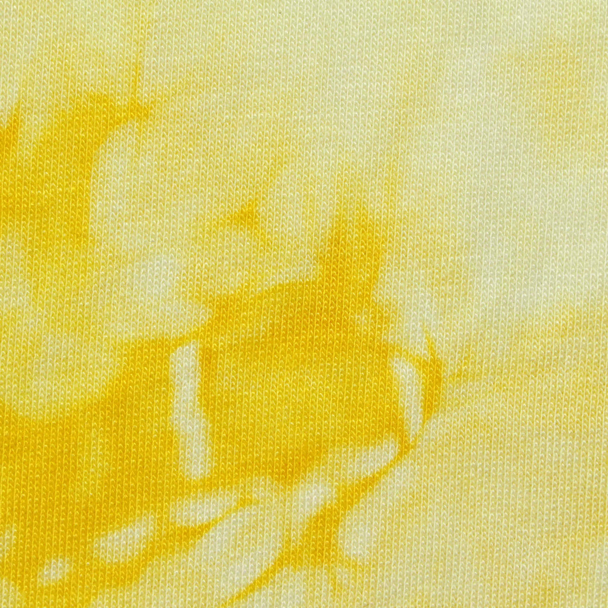 Yellow Tie-Dye French Terry, Viscose