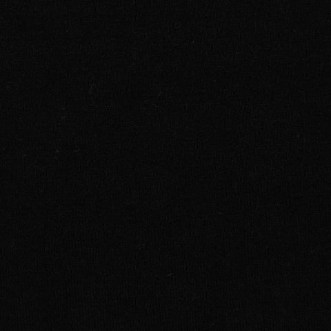 Viscose Stretch Jersey Knit Fabric, 251 gsm, 150 cm — Black
