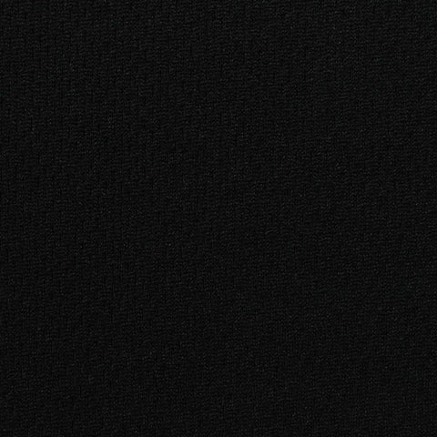 100% Polyester Birdseye Knit Fabric, 145 gsm, 160 cm — Black