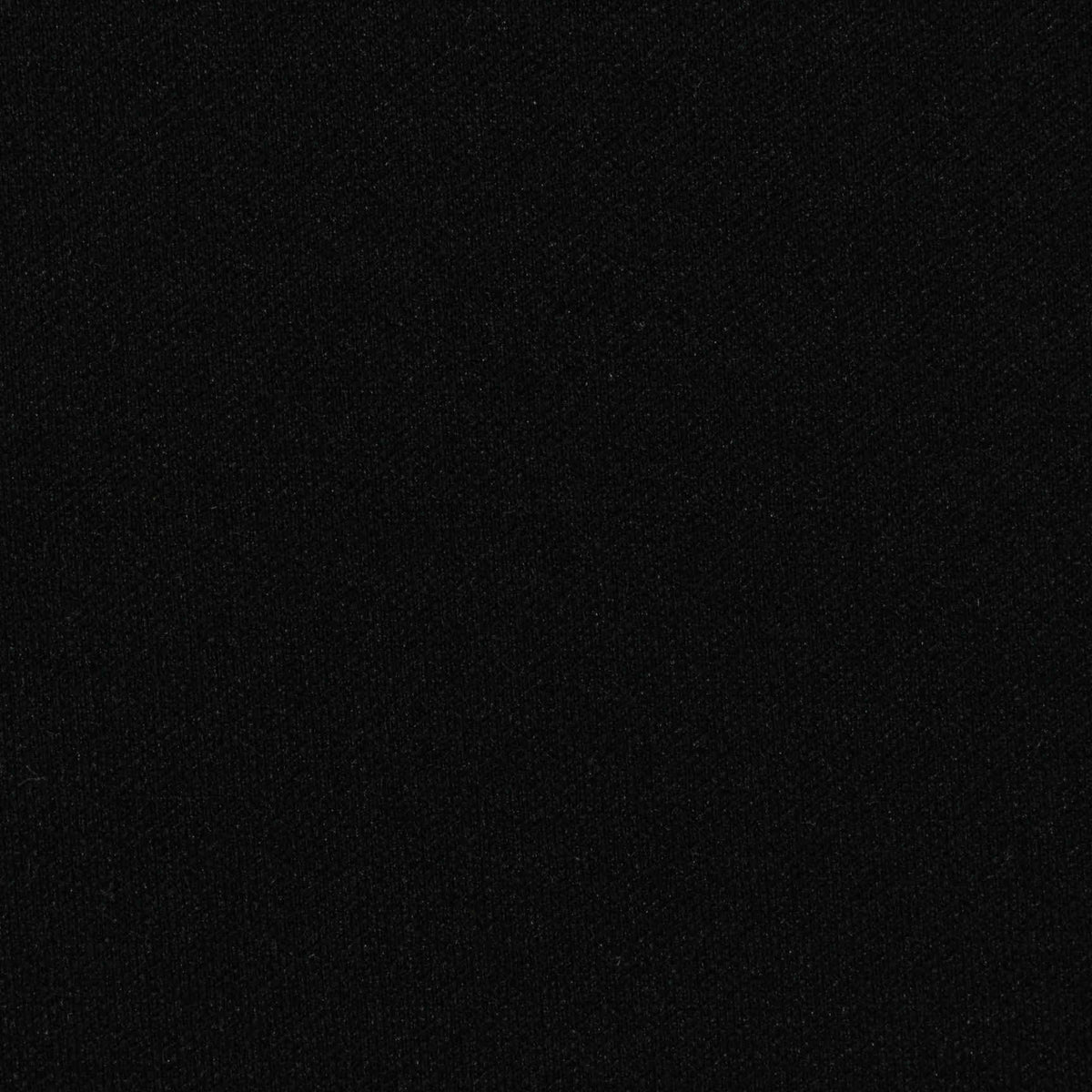 Nylon Polyester Stretch Interlock Knit Fabric, 210 gsm — Black