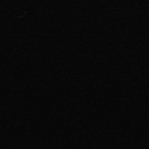 100% Cotton Jersey Knit Fabric, 180 gsm — Black, ref EF-234600