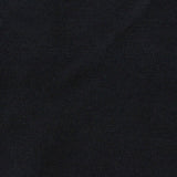 100% Cotton Jersey Knit Fabric, 180 gsm — Black
