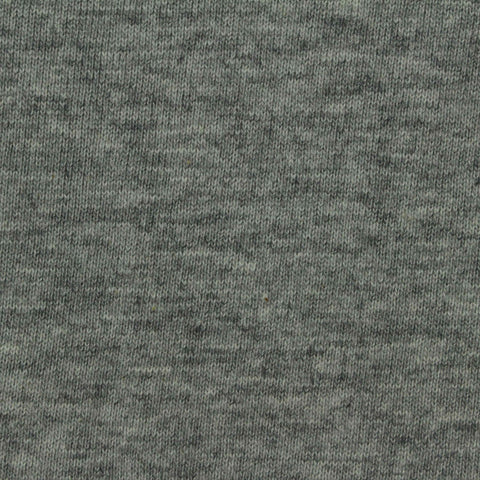 Heather 100% Cotton Jersey Knit Fabric, 195 gsm — Grey