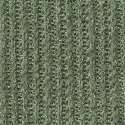 Polyester Stretch Rib Knit Fabric, 195 gsm, 150 cm — Green