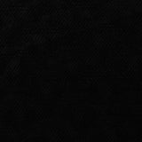 100% Polyester Knit Fabric, 215 gsm, 155 cm — Black