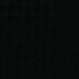Plaid Brushed Knit Fabric, 240 gsm, 155 cm — Black