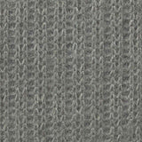 Brushed Polyester Stretch Rib Knit Fabric, 225 gsm, 160 cm — Grey — texture