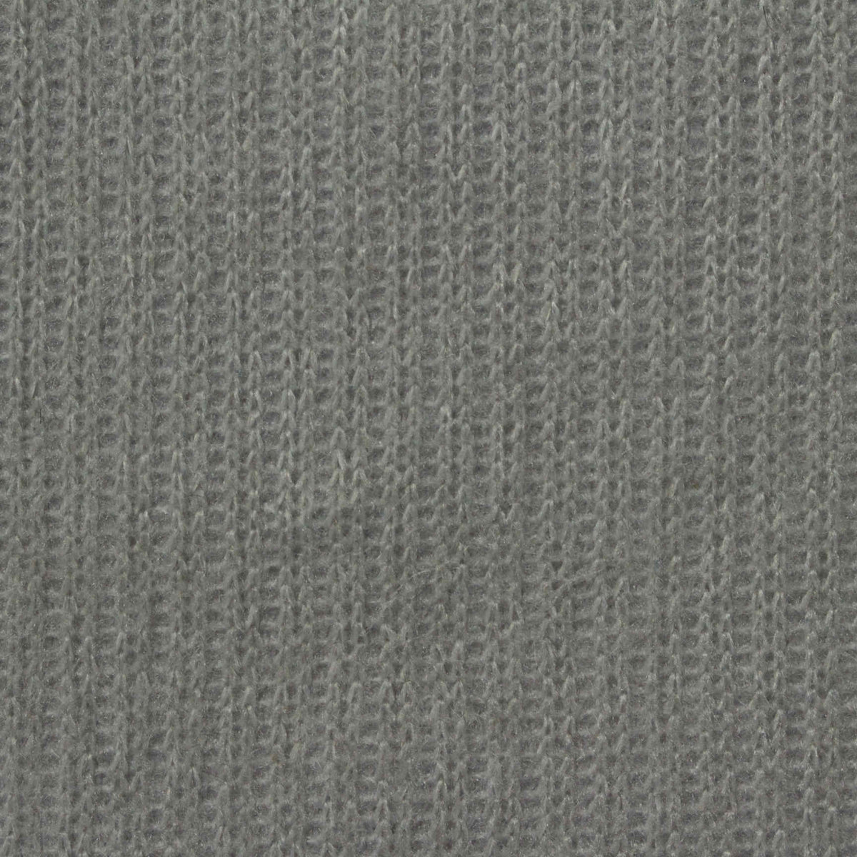 Brushed Polyester Stretch Rib Knit Fabric, 225 gsm, 160 cm — Grey