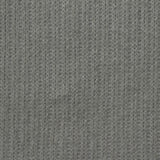 Brushed Polyester Stretch Rib Knit Fabric, 225 gsm, 160 cm — Grey