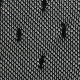 Dotted Mesh Fabric, 58 gsm, 160 cm — Black — texture