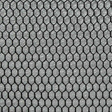 Mesh Fabric, 35 gsm, 150 cm — Black — texture