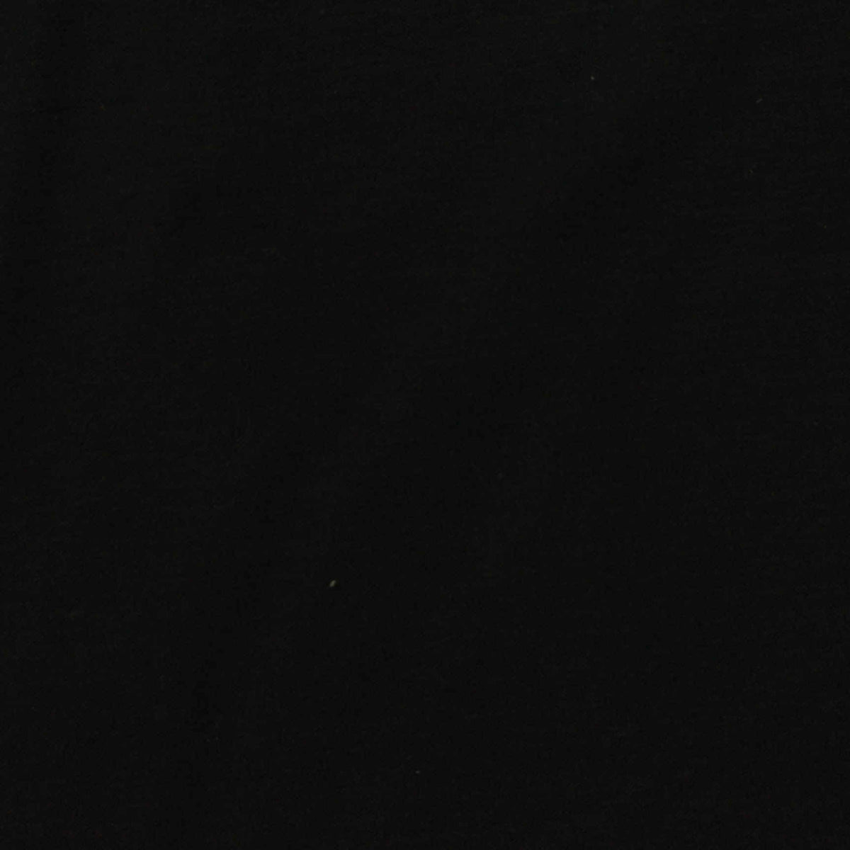 Cotton Polyester Piqué Knit Fabric, 200 gsm, 170 cm — Black