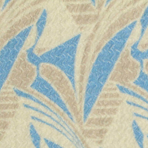 Blue Abstract Warp Knit, Polyester, 190 gsm