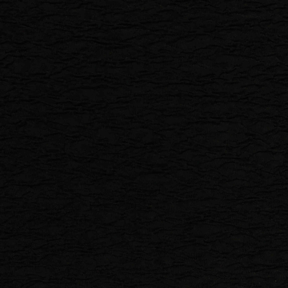 Polyester Stretch Crepe Fabric, 250 gsm — Black, ref EF-235825