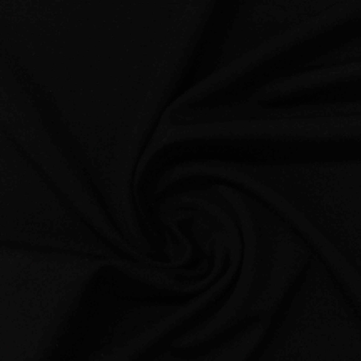Nylon Stretch Warp Knit Fabric, 160 gsm — Black