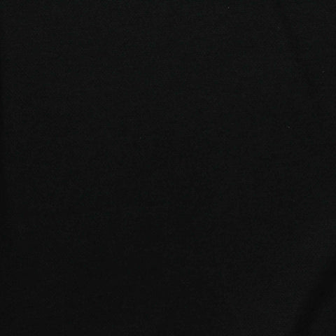 Polyester Cotton Fleece Fabric, 293 gsm — Black