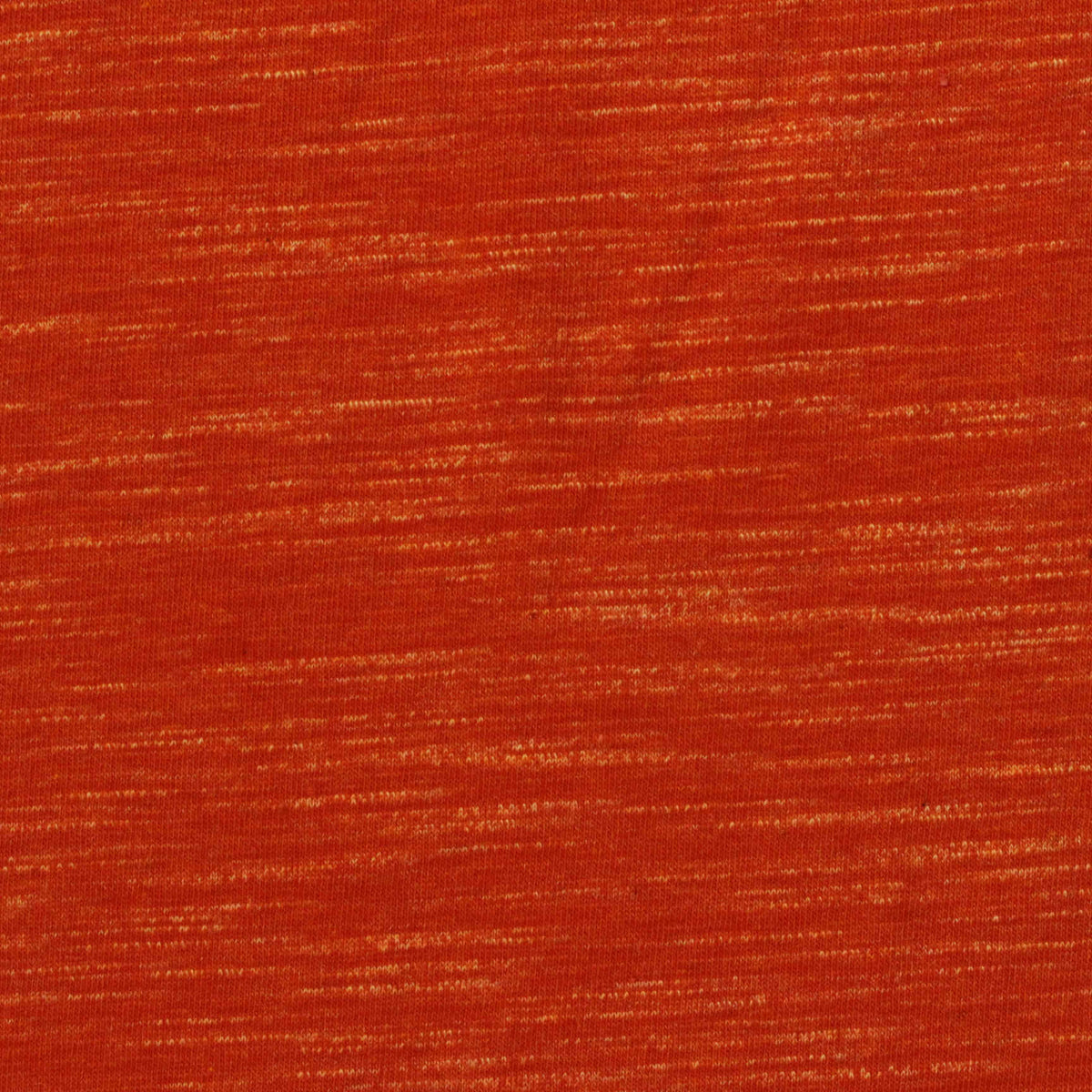 Cotton Polyester Stretch Jersey Knit Fabric, 160 gsm, 170 cm — Orange