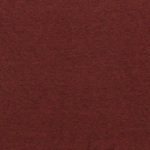 Red Marl Rib Knit, Cotton-Poly, 300 gsm