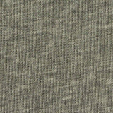 Heather Grey Marl Rib Knit, Polyester — texture