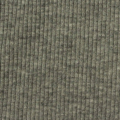 Grey Marl Knit, Poly-Cotton, 340 gsm