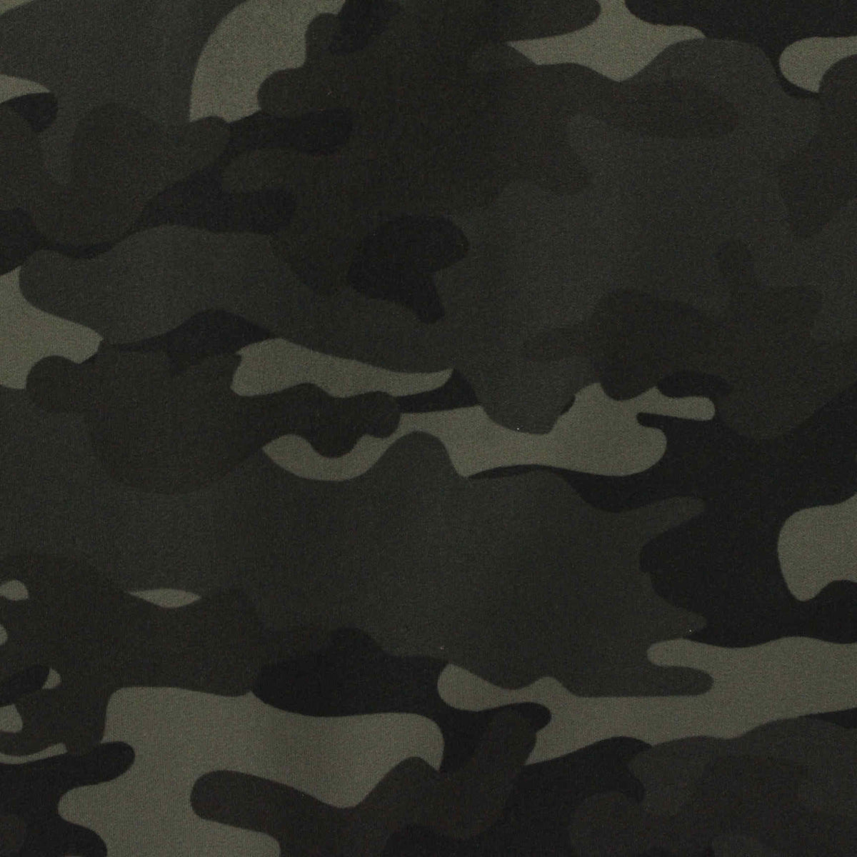 Dark Green Camo Interlock Knit, Nylon-Spandex