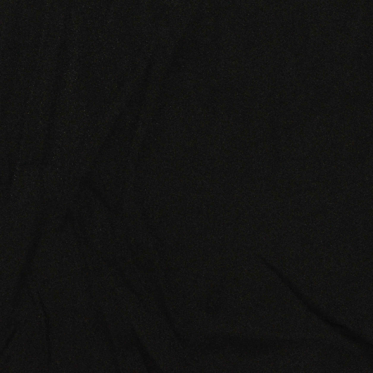 100% Polyester Knit Fabric, 90 gsm, 167 cm — Black