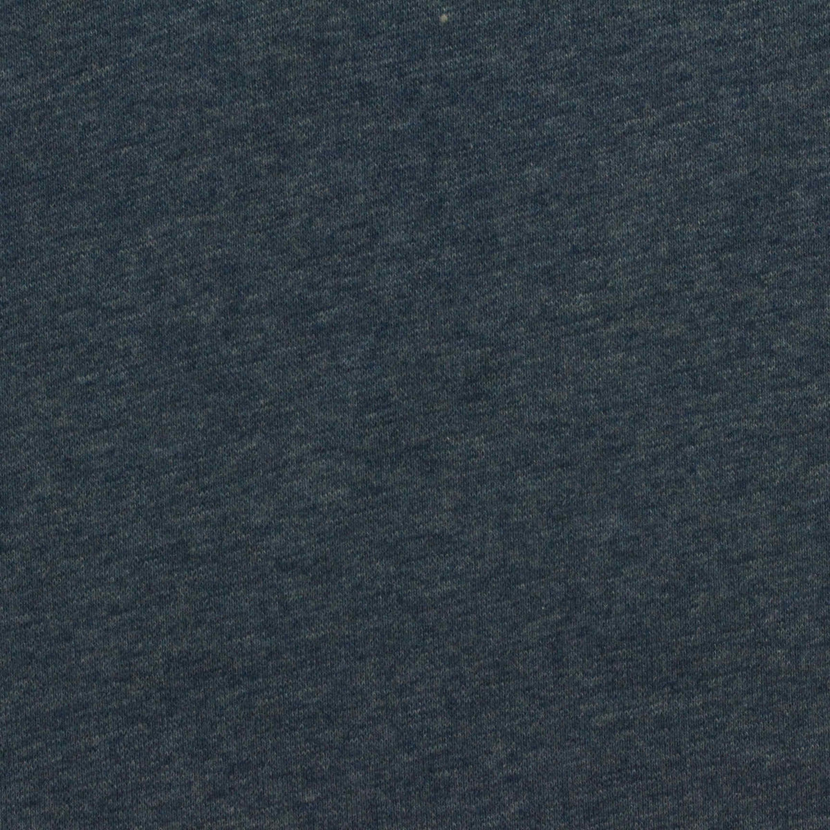 Dark Blue Marl Rib Knit, Cotton-Poly, 287 gsm