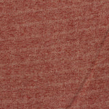 Red Marl Interlock Knit, Cotton-Poly