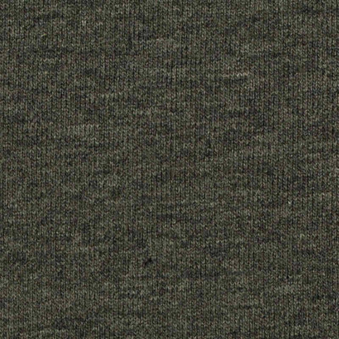 Green Marl French Terry, Poly-Cotton, 315 gsm