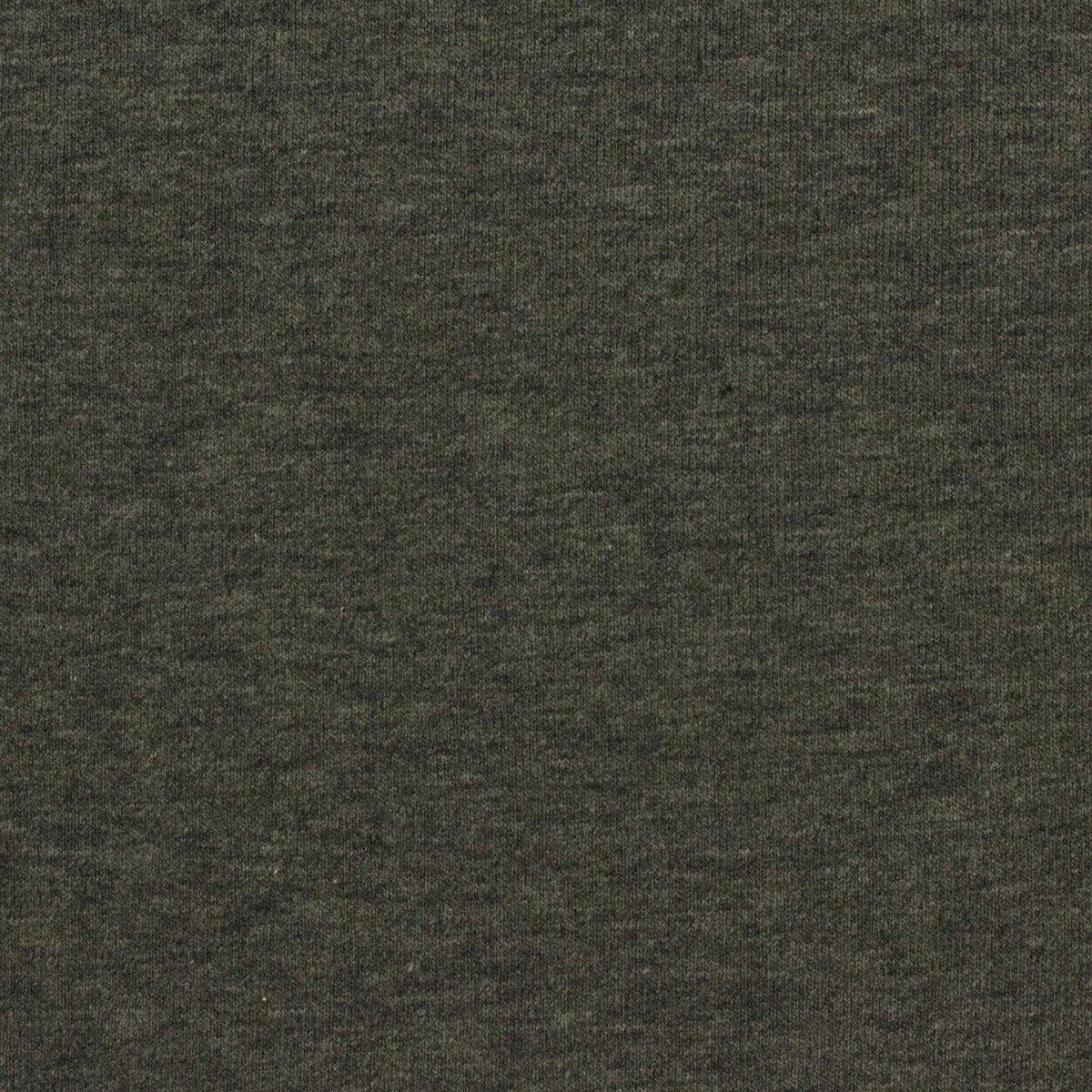 Green Marl French Terry, Poly-Cotton, 315 gsm