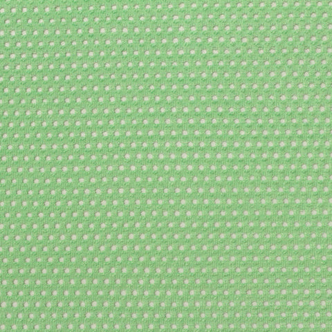 White Dots Jacquard, Poly-Viscose, 150 gsm, 185 cm