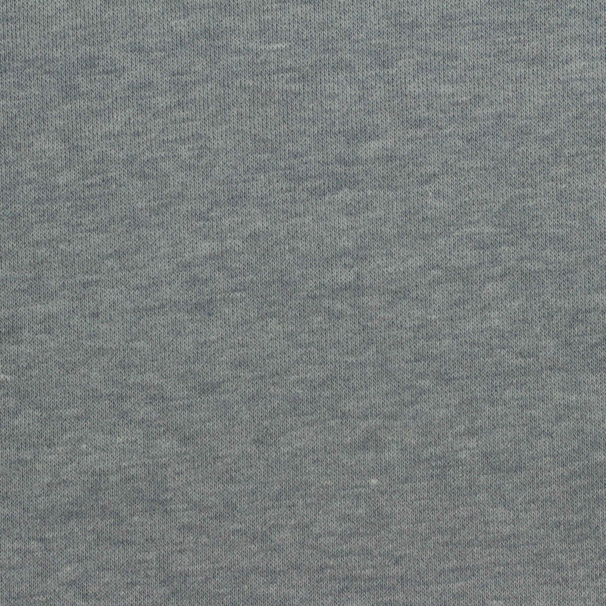 Grey Marl French Terry, Cotton-Poly, 270 gsm