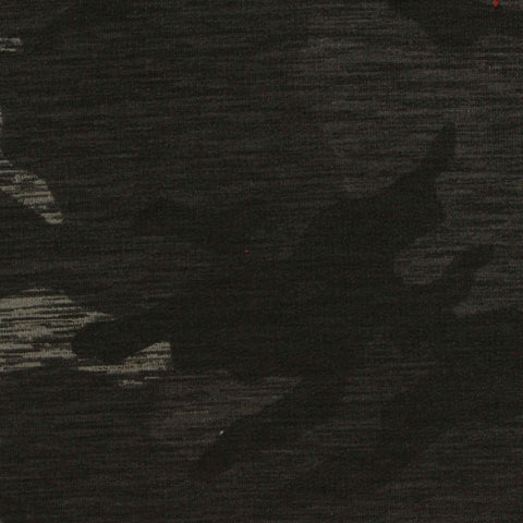 Dark Grey Camo French Terry, Poly-Modal