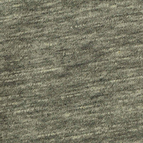 Heathered Grey Marl Jersey Knit, Cotton-Poly, 160 gsm