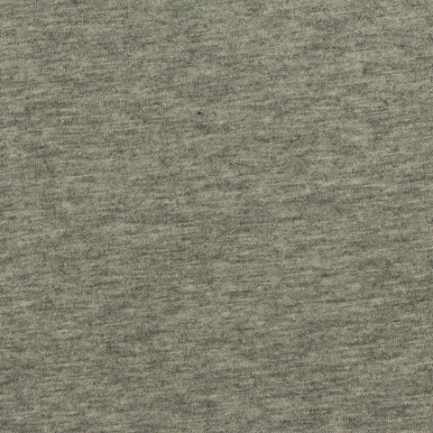 Grey Marl Jersey Knit, Cotton, 145 gsm