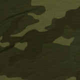 Green Camo French Terry, Poly-Modal