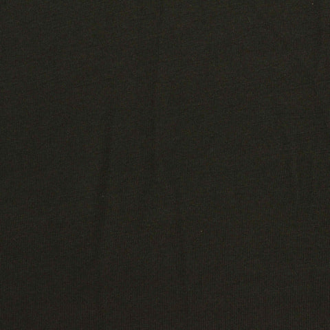 Polyester Cotton Jersey Knit Fabric, 140 gsm, 167 cm — Black