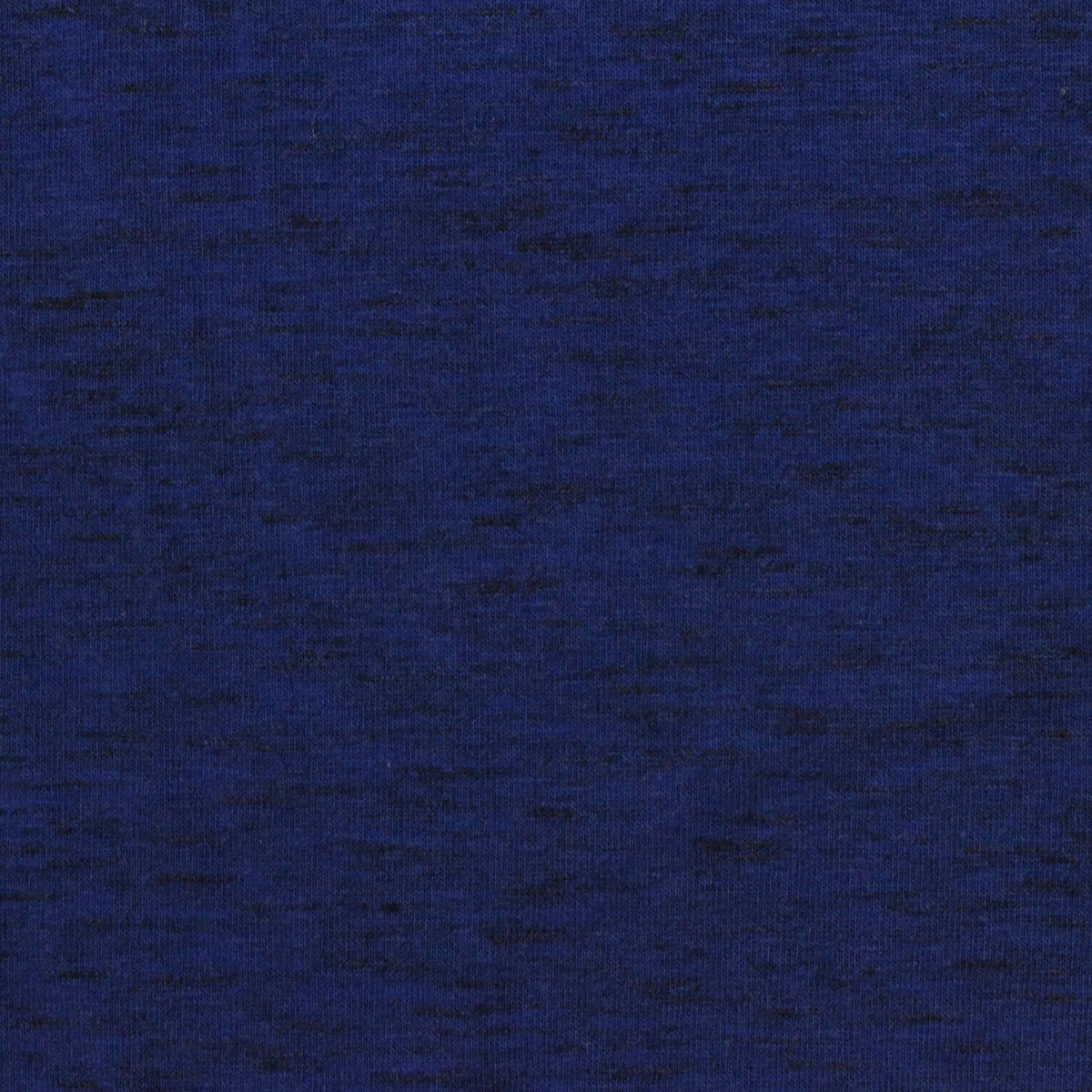 Blue Heathered-Marl Jersey Knit, Cotton-Tencel Lyocell