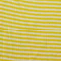 Yellow Horizontal-Stripe Jersey Knit, Polyester, 140 gsm