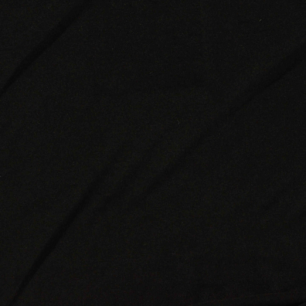 100% Polyester Knit Fabric, 90 gsm, 170 cm — Black, ref EF-236081