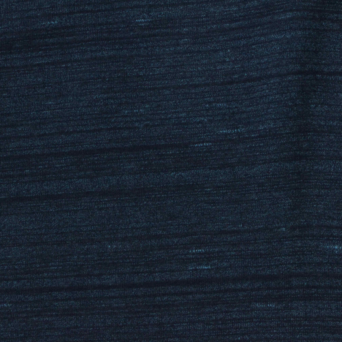 Dark Blue Marl Jersey Knit, Cotton-Poly, 182 gsm