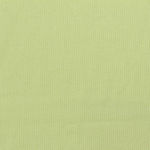 Modal Polyester Stretch Rib Knit Fabric, 300 gsm, 114 cm — Green