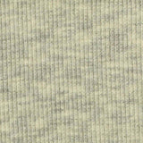 Dark Grey Heathered-Marl Rib Knit — texture
