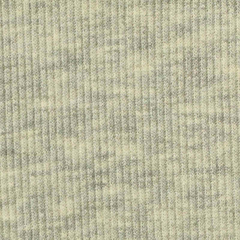 Dark Grey Heathered-Marl Rib Knit
