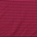 Striped Polyester Stretch Jersey Knit Fabric, 140 gsm, 157 cm — Pink