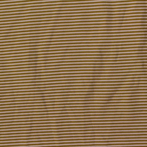 Olive Stripe Jersey Knit, Polyester