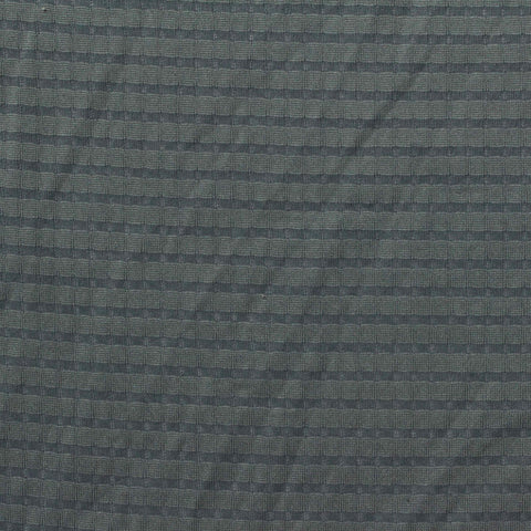 Grey Tone-on-Tone Square Jacquard, Polyester